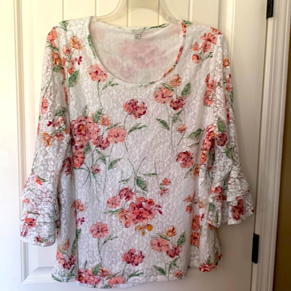 Cato Plus size floral shirt